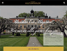 Tablet Screenshot of kulturparlor.se